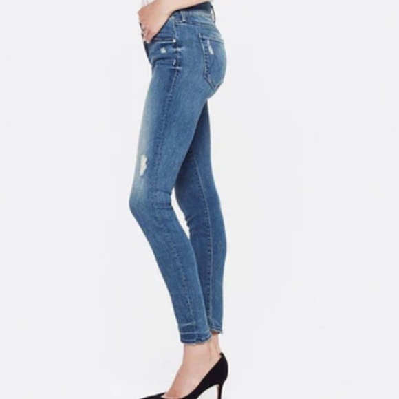 MOTHER THE LOOKER in graffiti girl JEANS - Picture 4 of 10